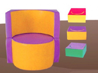 Kids Soft Play Stool